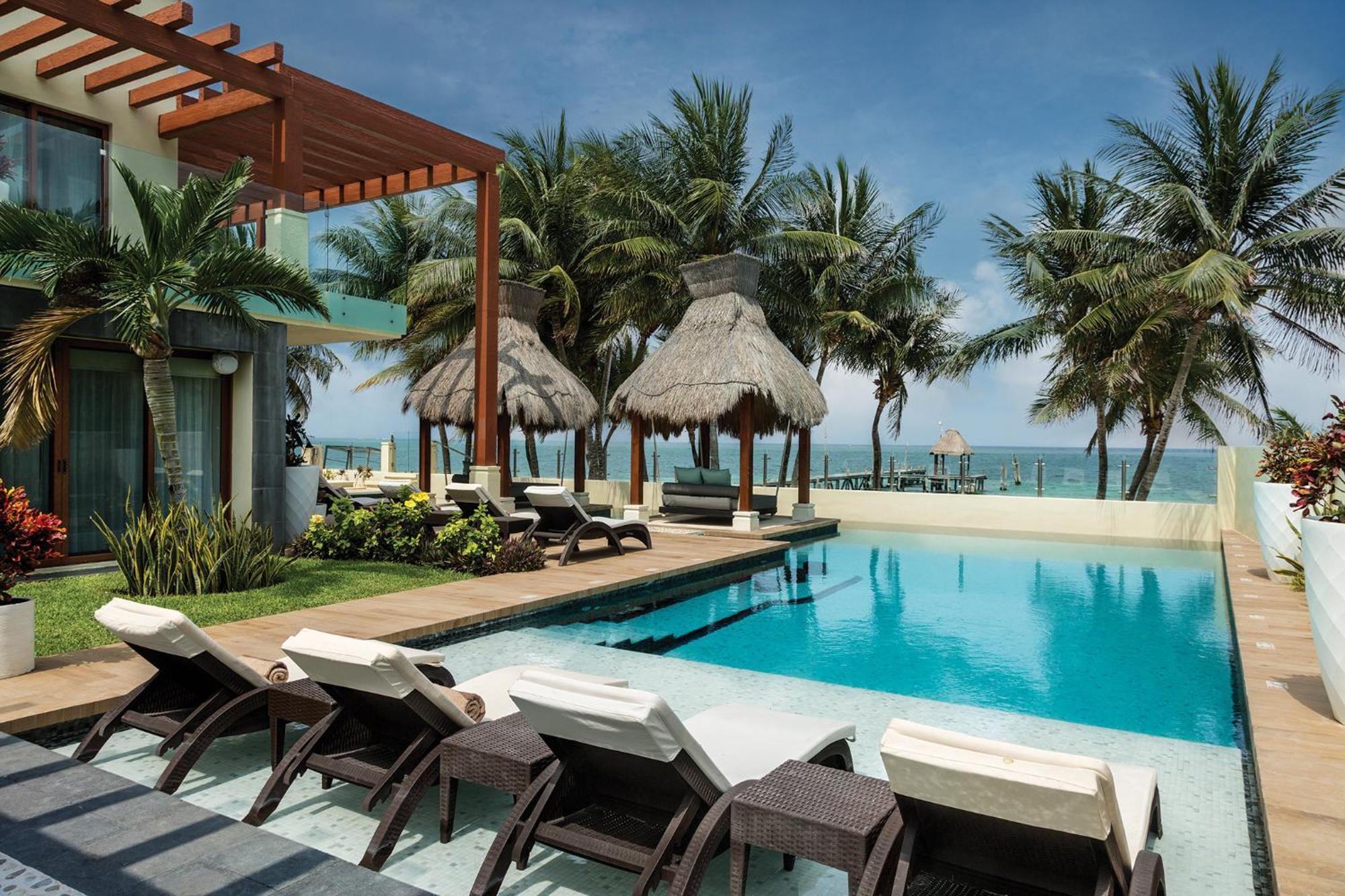 Azul Villa Esmeralda Puerto Morelos Exterior foto