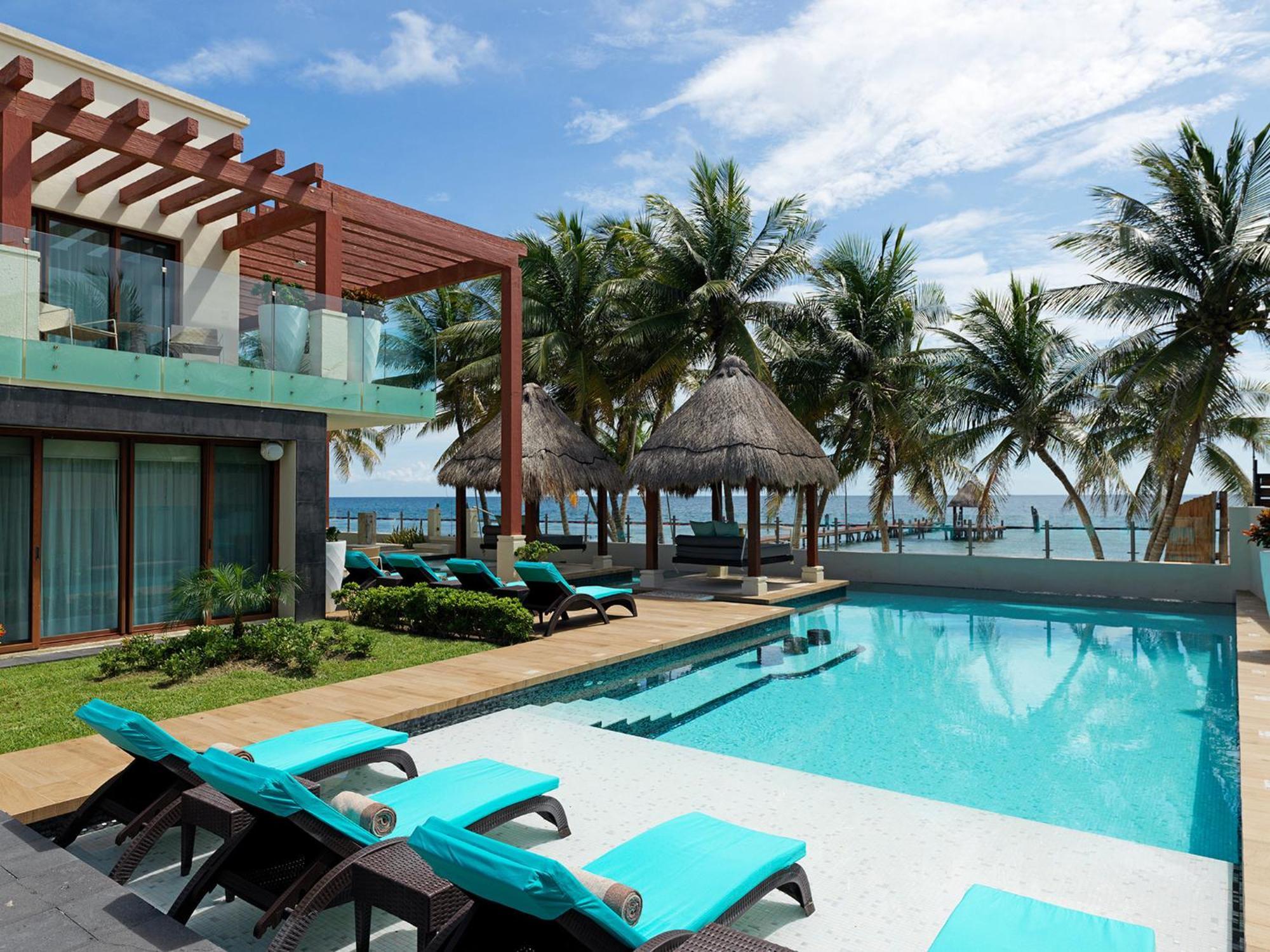 Azul Villa Esmeralda Puerto Morelos Exterior foto